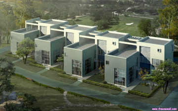 Картинка 3д графика architecture архитектура