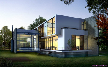 Картинка 3д графика architecture архитектура