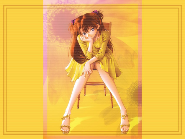 Обои картинки фото аниме, evangelion