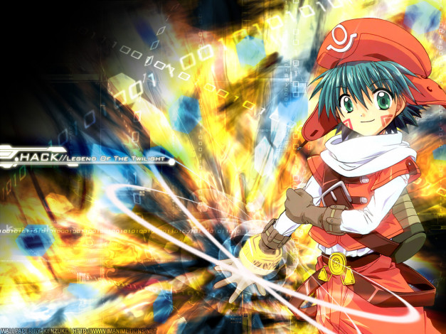 Обои картинки фото аниме, hack, sign