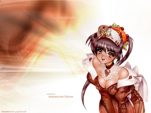 Обои картинки фото аниме, masamune, shirow, artbook