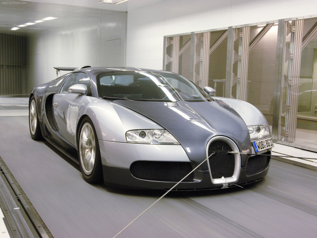 Обои картинки фото bugatti, veyron, 2005, автомобили