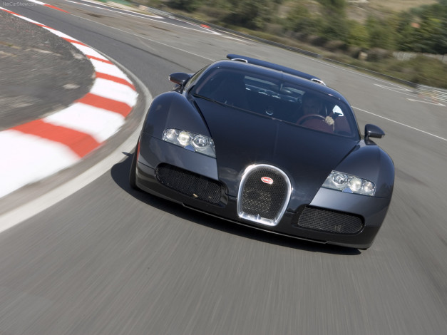 Обои картинки фото bugatti, veyron, 2005, автомобили