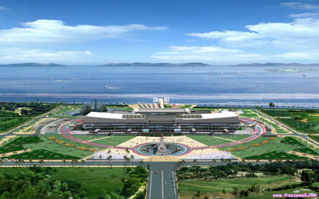 Обои картинки фото 3д, графика, architecture, архитектура