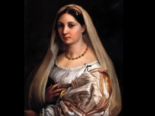 обоя рисованные, raffaello, santi