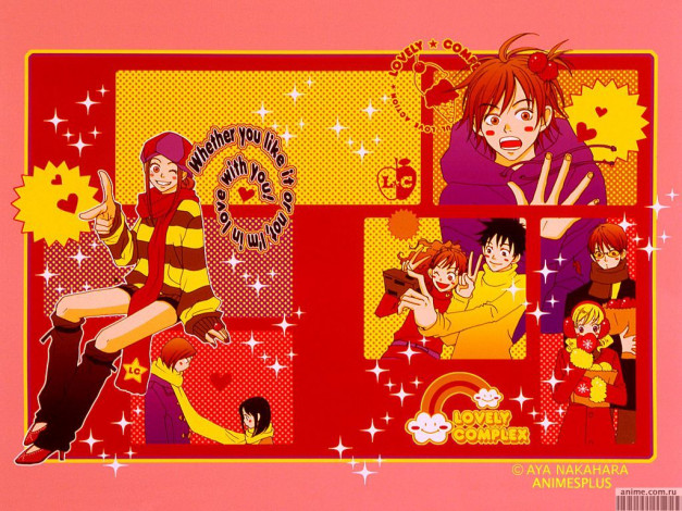 Обои картинки фото аниме, lovely, complex