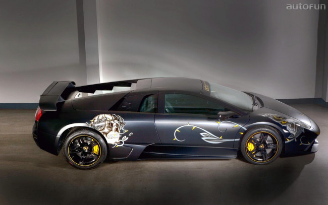 Обои картинки фото edo, lamborghini, murcielago, lp710, audigier, 2009, автомобили