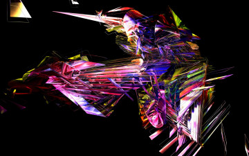 Картинка 3д графика abstract абстракции