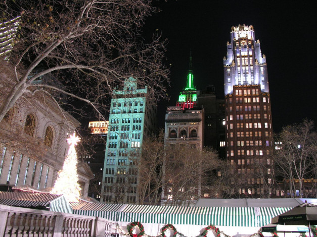 Обои картинки фото города, огни, ночного