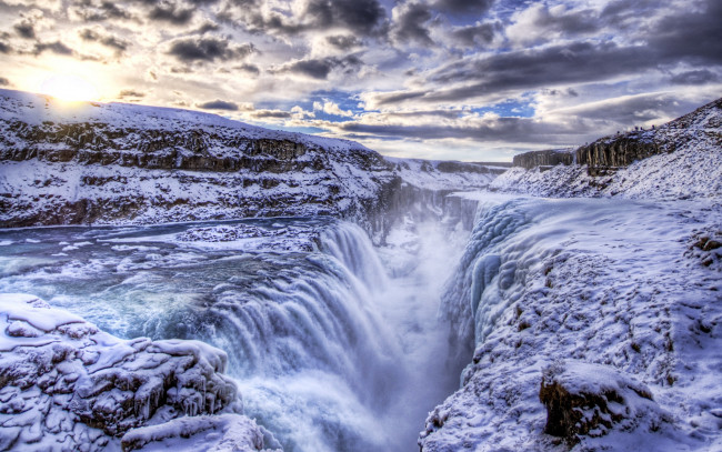 Обои картинки фото природа, водопады