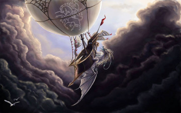 Картинка фэнтези драконы