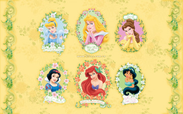 обоя мультфильмы, disney`s, princess
