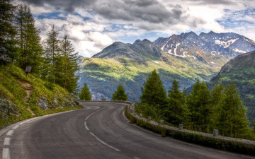 Картинка природа дороги