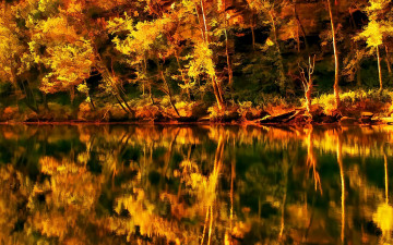 Картинка рисованные природа