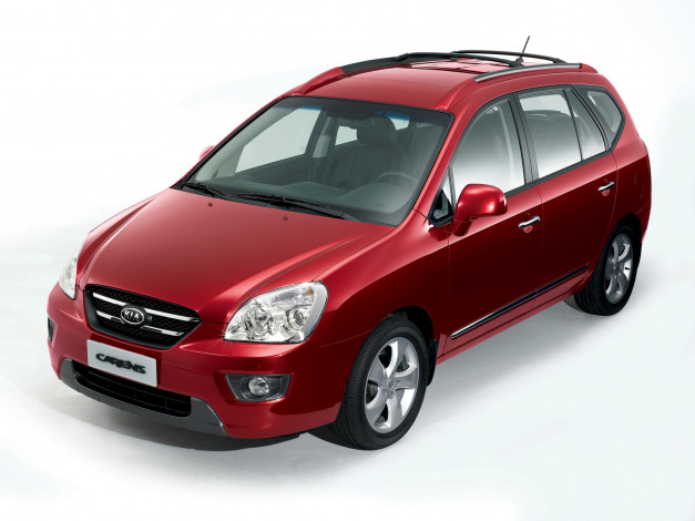 Обои картинки фото автомобили, kia, carens