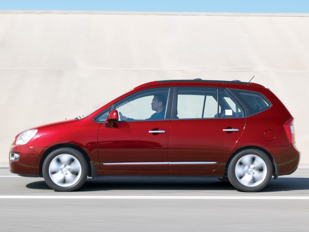 Обои картинки фото автомобили, kia, carens