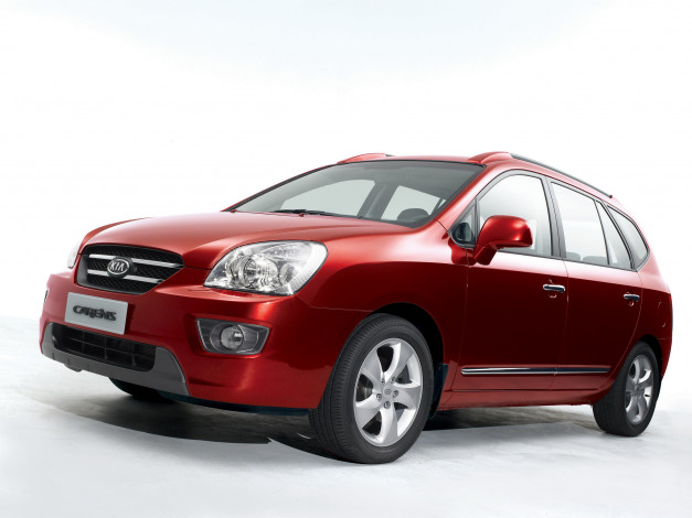 Обои картинки фото автомобили, kia, carens