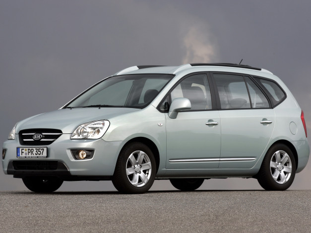 Обои картинки фото автомобили, kia, carens