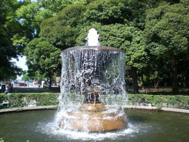 Обои картинки фото города, фонтаны