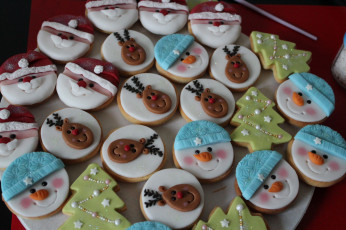 обоя автор, varvarra, праздничные, угощения, печенье