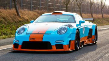 Картинка porsche 9ff автомобили стиль мощь скорость автомобиль