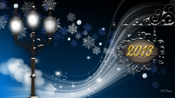 Картинка праздничные векторная графика новый год фонари