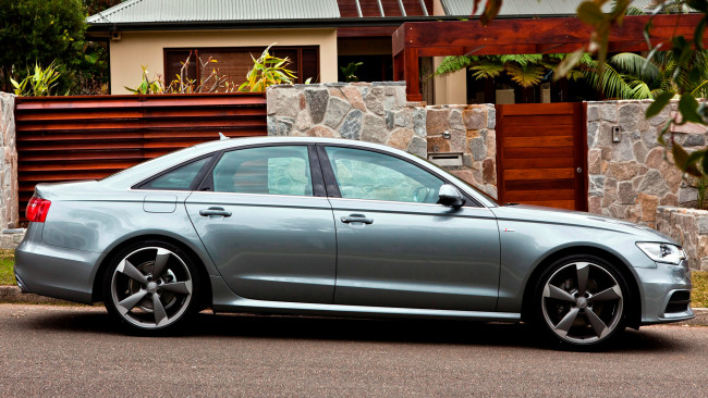 Обои картинки фото audi, a6, автомобили, стиль, автомобиль, скорость, мощь