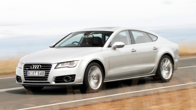Обои картинки фото audi, a7, автомобили, мощь, скорость, стиль, автомобиль