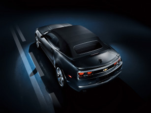 Картинка автомобили camaro chevy black