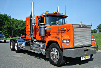 Картинка mack автомобили trucks inc тяжелые грузовики сша