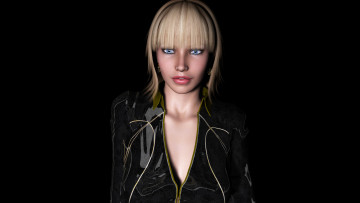 Картинка 3д+графика people+ люди взгляд девушка