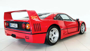 Картинка ferrari+f40 автомобили ferrari s p a гоночные спортивные италия