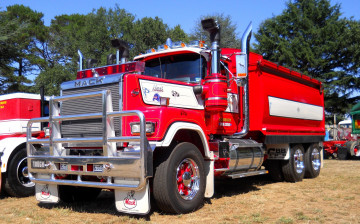 Картинка mack автомобили trucks inc тяжелые грузовики сша