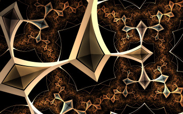 Картинка 3д+графика fractal+ фракталы узор цвета фон