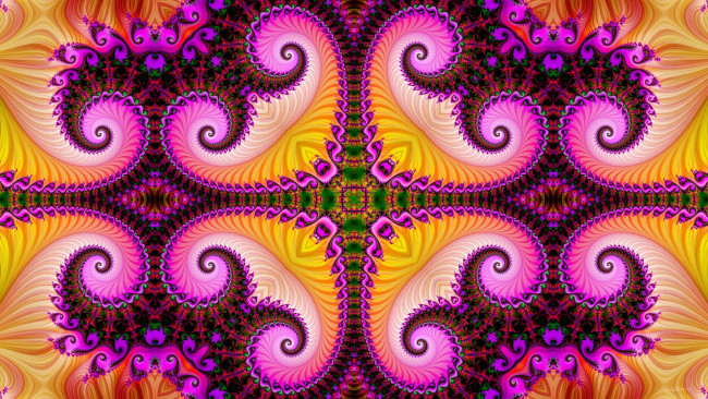 Обои картинки фото 3д графика, fractal , фракталы, цвета, узор, фон