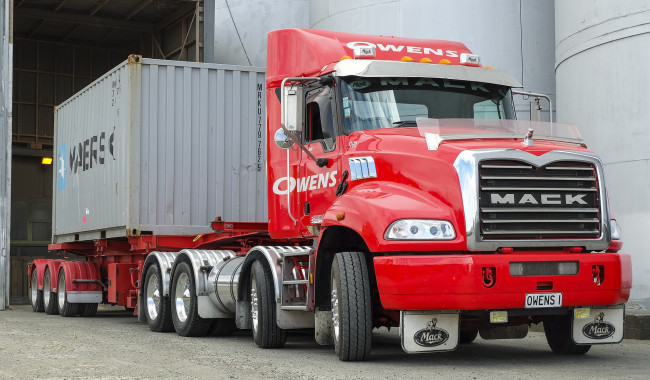 Обои картинки фото mack, автомобили, trucks, inc, тяжелые, грузовики, сша