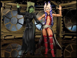 Картинка 3д+графика существа+ creatures фон взгляд халки