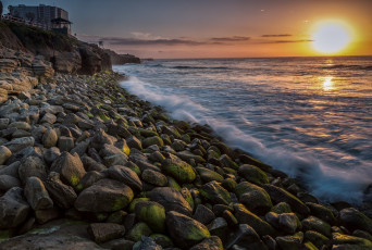 Картинка природа восходы закаты океан рассвет