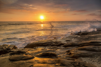 Картинка природа восходы закаты океан заря