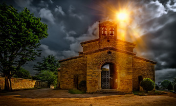 Картинка san+juli& 225 n+de+los+prados города -+католические+соборы +костелы +аббатства церковь