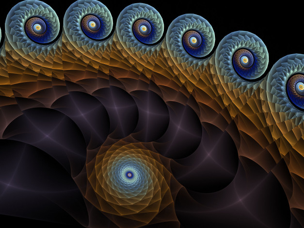Обои картинки фото 3д графика, фракталы , fractal, цвета, узор, фон