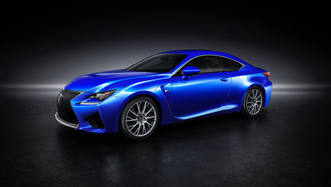 Обои картинки фото 2015 lexus rc f, автомобили, lexus, металлик, синий