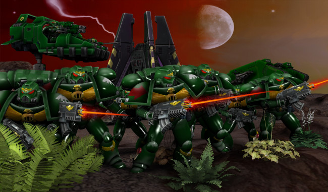 Обои картинки фото 3д графика, существа , creatures, киборги, растение