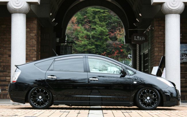 Обои картинки фото автомобили, toyota, prius