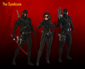 Картинка 3д+графика фантазия+ fantasy девушка мужчины униформа меч фон пистолет