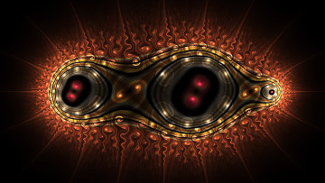 Картинка 3д+графика фракталы+ fractal цвета узор фон