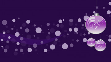 Картинка праздничные векторная+графика+ новый+год шары фон
