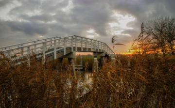 Картинка природа реки озера мост река