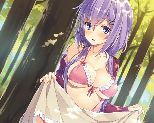 Обои картинки фото аниме, unknown,  другое, девушка, арт, yuuki, hagure