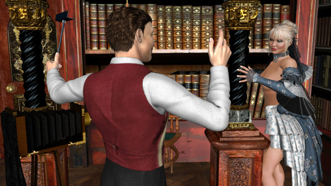 Обои картинки фото 3д графика, люди , people, фотосесия, фон, взгляд, девушка